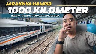 KERETA API EKSEKUTIF ELITE RUTE TERJAUH DI INDONESIA‼️ Trip KA Gajayana Tambahan Jakarta - Malang