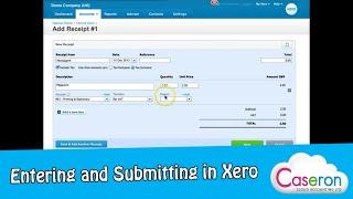 Entering and Submitting Expense Claims In Xero