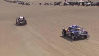 2019 Dakar @ Morocco - Sainz and Al Attiyah Battle for Stage Win