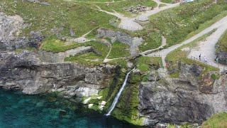 Tintagel Castle, Cornwall in England