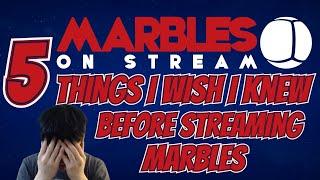 Marbles on Stream Update S20W6: 5 Things I Wish I Knew Before Streaming Marbles