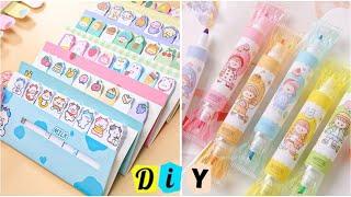 DIY cute stationery / How to make stationery supplies at home / Homemade stationery supplies