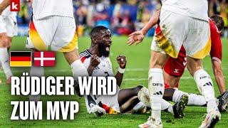 Rüdiger reißt Mannschaft und Fans mit: "Deutschland träumt von Berlin" | Deutschland - Dänemark 2:0