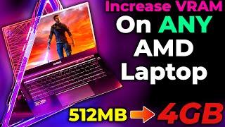How To Increase VRAM On ANY AMD Laptop! Even BIOS Locked Systems! Smokeless_UniversalAMDFormBrowser