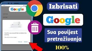 Kako izbrisati svu povijest Google pretraživanja 2023 || Kako izbrisati anonimnu povijest na Google