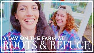 A Day on The Roots and Refuge Farm  |  VLOG  |  Hey It's A Good Life