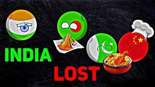 [INDIA CAN'T EAT FOOD] ️‍In Nutshell || MEXICO CHEATED🫡️ #countryball