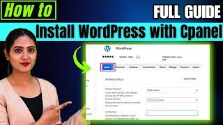 How to Install WordPress in Live Server Cpanel 2024 | Install WordPress with Cpanel