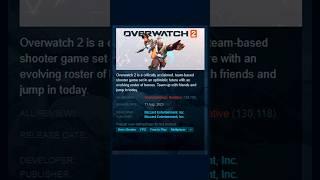 Positive review is not available in your region - Overwatch 2 Russian Steam Reviews #shorts