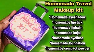 DIY Homemade Travel Makeup Kit