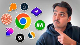 9 AI Chrome Extensions That Will BLOW YOUR MIND!