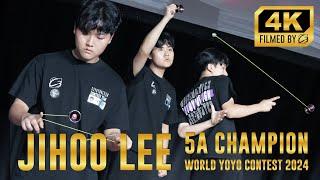 #WYYC2024 5A Final World Champion | Jihoo Lee | Team C3yoyodesign | World Yoyo Contest 2024