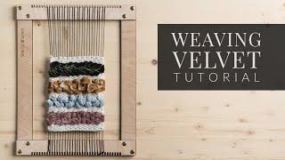How to Weave with Velvet Ribbon (4 ways)