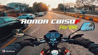 Honda CB150F POV Ride | Islamabad | 4K