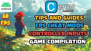 CEMU ANDROID WII U EMULATOR FULL SET-UP AND GAME COMPILATION