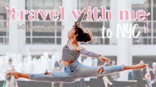 travel with me to NYC | ballet summer intensive diaries ep.2 | road trip, ABT, gaynor minden