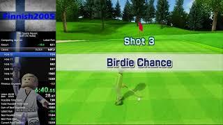 Wii Sports Resort Golf (18 Holes) Speedrun in 12:14