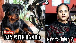 DAY WITH RAMBO [SUNDAY] | FUN BOY RAMBO | ALAPARAIGAL | ROTTWEILER