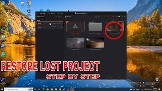   How To Restore a Davinci Resolve Project 