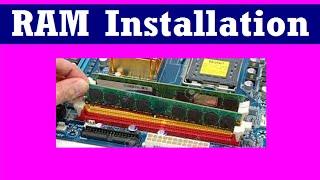 How to installation/Ram install/Ram kayse instal kare/RAM ko kayse instal karne chahiye/Ram install