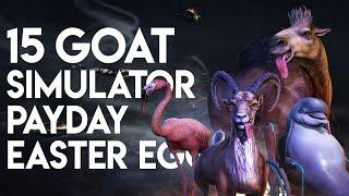 Goat Simulator Payday - 15 Easter Eggs, Secrets & References