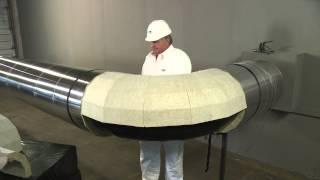 Installing MinWool-1200® Precision Cut Pipe Insulation