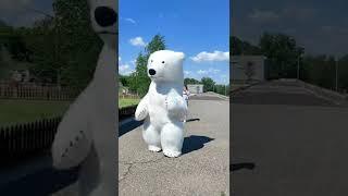 Медведь вручил Оскар Богине!!! Поздравление от белого медведя