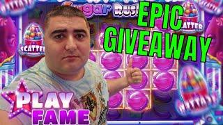 Live Slot Play Until Hit EPIC JACKPOT + BIG GIVEAWAY