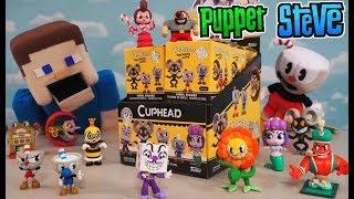 Cuphead Funko Mystery Minis FULL CASE UNBOXING Toys Figures w/ Cuphead Plush Vinyl Trailer song