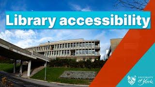 Accessibility in the library