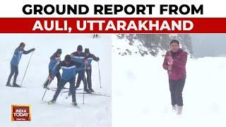 Auli Ground Report: Soldiers Train In Freezing Temperature | India's 'Himveers' Train In Auli