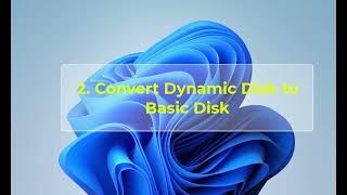 Easily Convert Basic to Dynamic or Dynamic to Basic