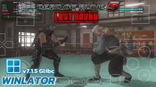 Winlator Glibc - Gameolay Dead Or Alive 5 Last Round (Windows) On Android