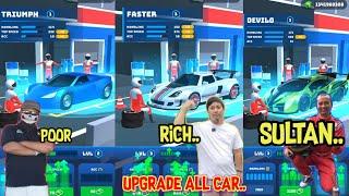 Race Master 3d mod apk unlimited money - Upgrade All Car