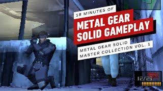 18 Minutes of Metal Gear Solid Gameplay - Metal Gear Solid Master Collection Vol. 1