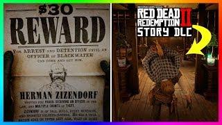 Red Dead Redemption 2 Story Mode DLC Content - NEW BOUNTY! Capturing Herman Zizendorf In Blackwater!