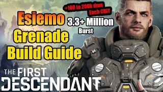 (413k+ DPS) Is the Grenade Esemio's Highest DPS Build? |Esemio Build Guide (w/ Timestamps)