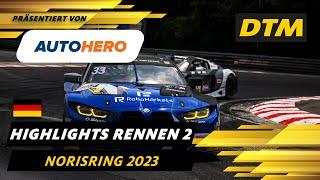 DTM Norisring 2023: Highlights des zweiten Rennens präsentiert von Autohero