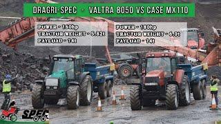 DRAGRI-SPEC Valtra 8050 vs Case MX110