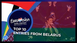 TOP 10: Entries from Belarus  - Eurovision Song Contest