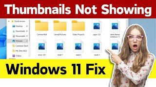 How To Fix Thumbnails Not Showing Problem On Windows 11 | Thumbnails Not Showing Windows 11 Fix