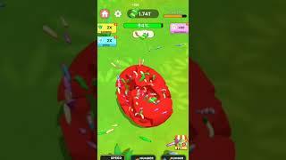 Idle Maggots #24 #idlegame #satisfying #idlemaggots #idlemaggotsgameplay