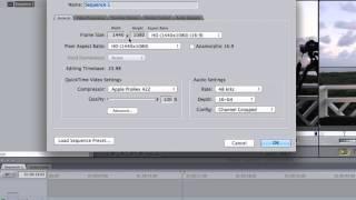 Final Cut Pro 7: Easy setup and sequence settings | MicBergsma