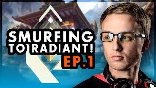 SMURFING TO RADIANT IN VALORANT EP.1