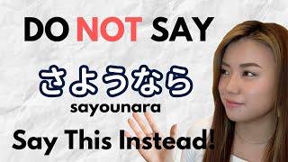 Stop saying “sayounara”| How to say bye in Japanese