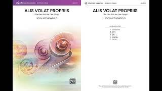 Alis Volat Propriis, by Soon Hee Newbold – Score & Sound