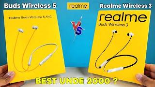 Realme Buds Wireless 5 VS Realme Buds Wireless 3  Ultimate comparison  Best Neckband Under 2000