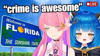 Learning Crimes from Florida Men ft. @rakunpoko 【V4Mirai | Abi Kadabura】