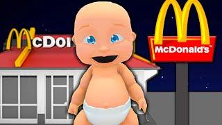 Baby Goes To A MCDONALDS At MIDNIGHT... (Who's Your Daddy?)