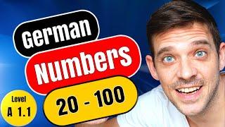 German Numbers 20-100 | Pronunciation | YourGermanTeacher